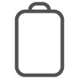 Ícone para Bateria de 7000mAh com suporte a carregamento rápido