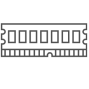 Ícone para Até 32 módulos DDR5 6400 MT/s